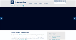 Desktop Screenshot of bluewaterbrand.com